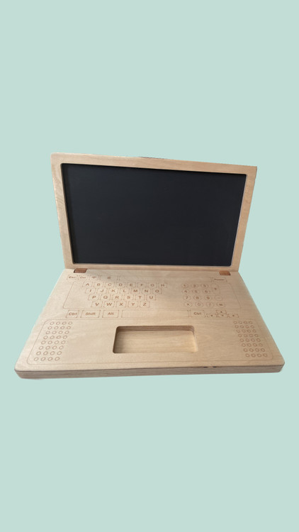 اسباب بازی لپ تاپ تخته سیاه گچی