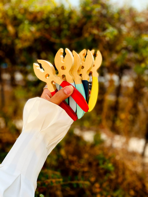 خرید اسباببازی چوبی مدل ست ابزار چوبی کودک پوتوس