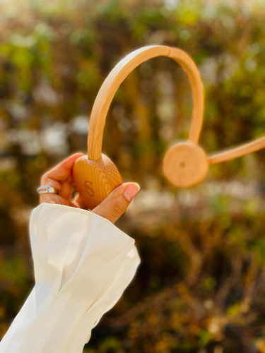 خرید اسباببازی چوبی هدست چوبی پوتوس