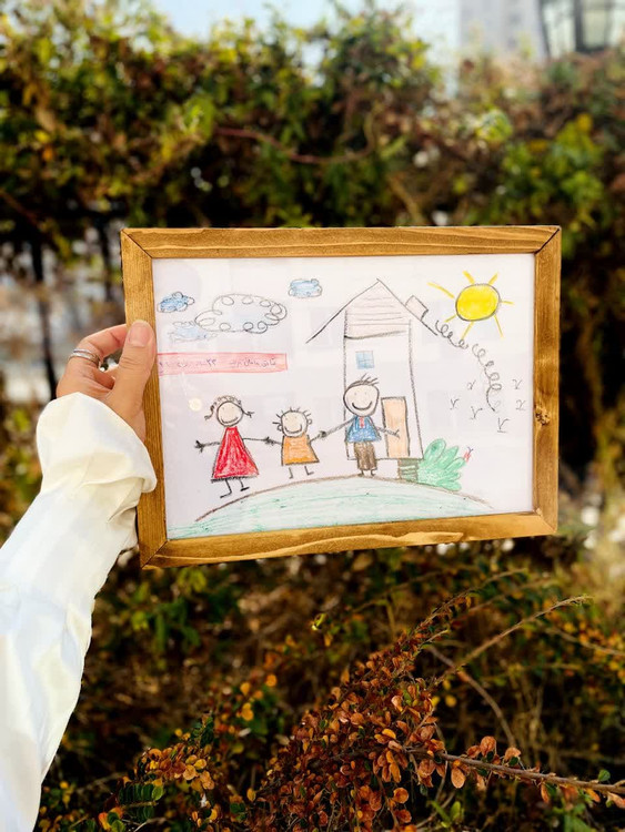 خرید اسباببازی چوبی مدل قاب نقاشی