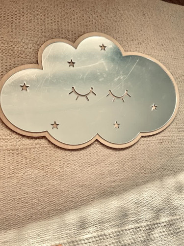 آینه پلکسی کودک طرح ابر پوتوس