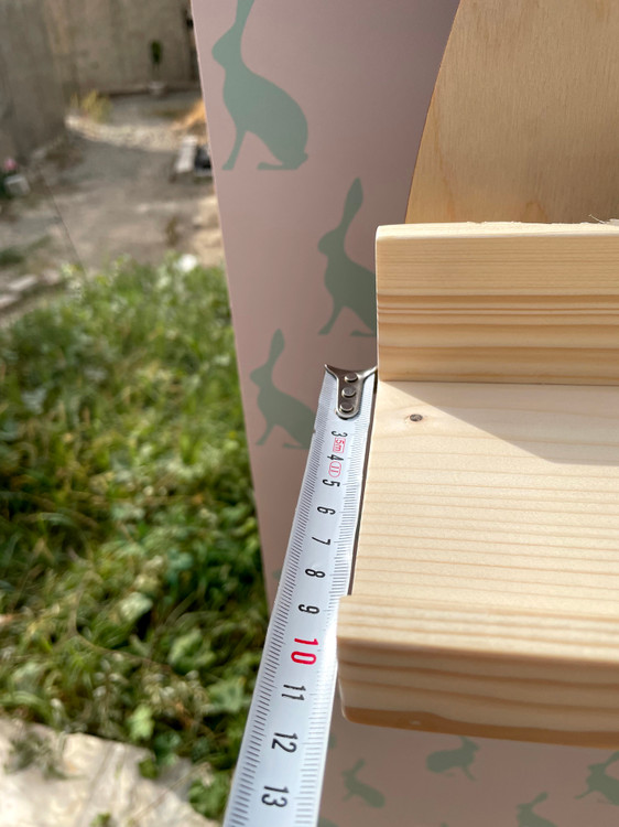 شلف دیواری طرح جلو لبه دار عریض