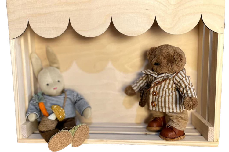 خرید اسباببازی چوبی مدل عروسک تدی