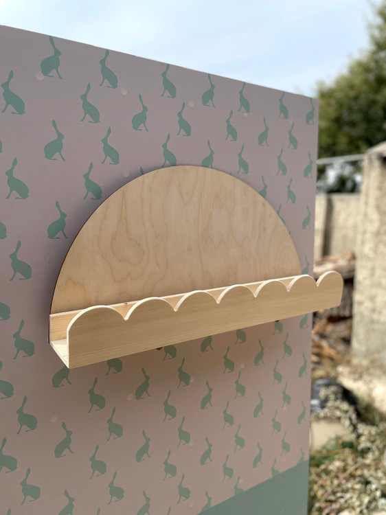 شلف دیواری طرح لبه کنگره روس