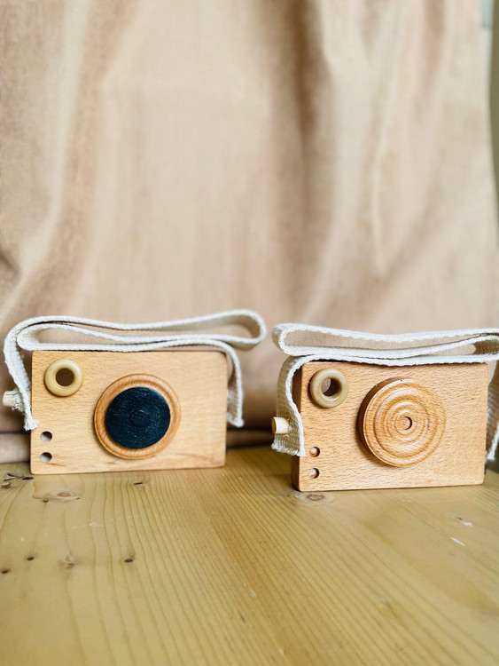 اسباب بازی دوربین عکاسی چوب راش پوتوس