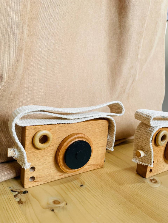 اسباب بازی دوربین عکاسی چوب راش پوتوس